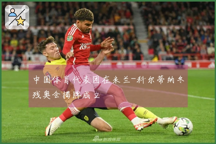 中国体育代表团在米兰-科尔蒂纳冬残奥会揭牌成立